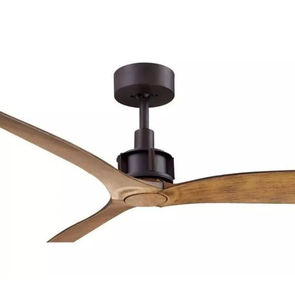 Lucci Air 212917010 52‎ in. Viceroy DC Fan, Oil Rub Bronze & koa